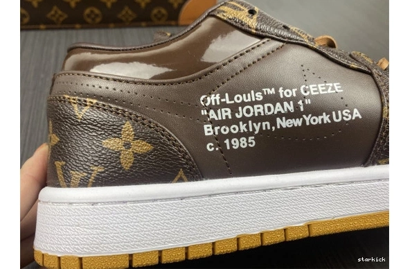 CASE) Top Low (WITH WHITE-LouiV AIR -LouiV O-W 1 JORDAN 1106